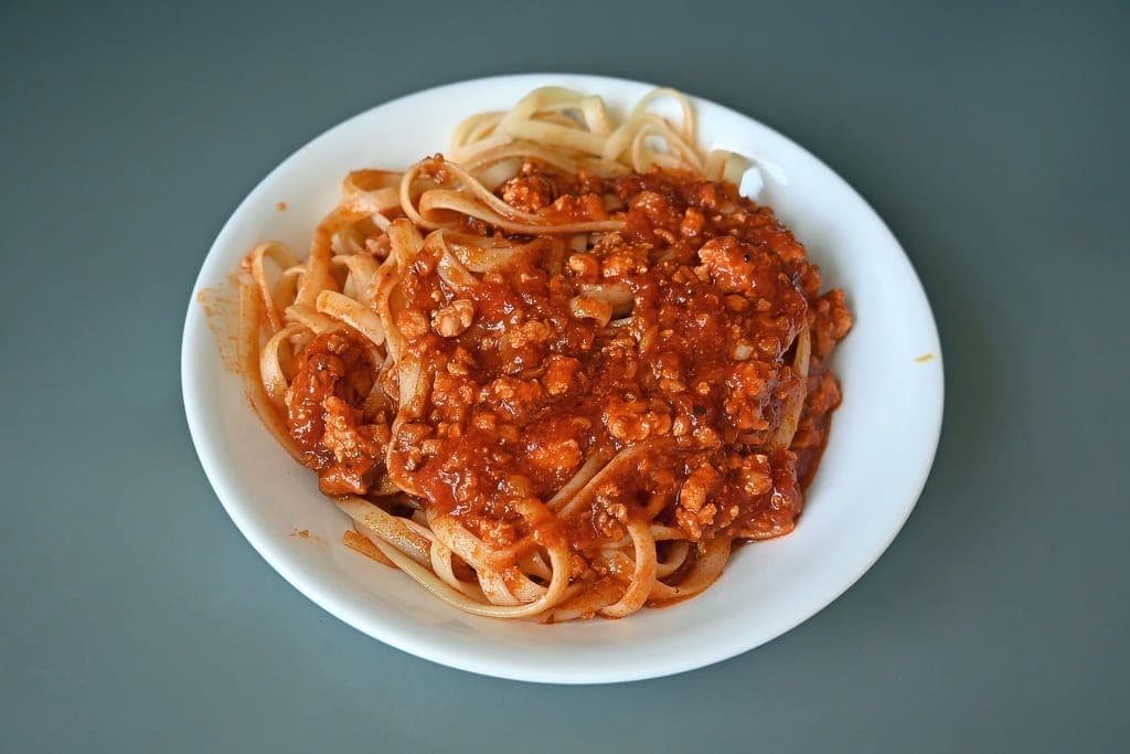 Spaghetti bolognese