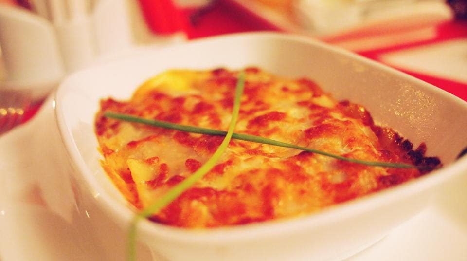 Baked lasagna